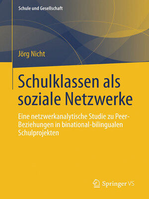 cover image of Schulklassen als soziale Netzwerke